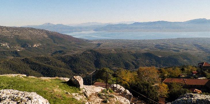 Τhe unique scenery of the region consists, among others, of mountains, fertile plains and water